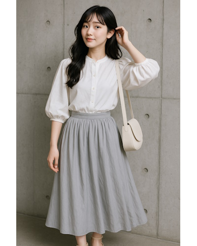 プチプラでもきちんと見え。40代の7月を彩る夏の高見え30日コーディネート