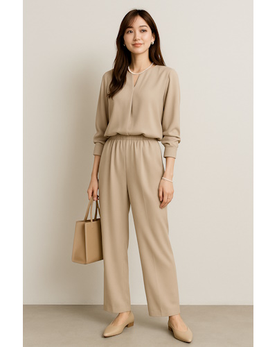 40代女性の夏ファッション・コーディネート