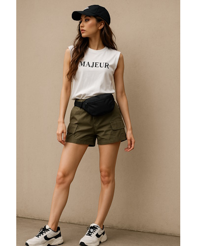 大人ギャルママのストリートカジュアルな30代前半夏の1週間コーディネートまとめ！