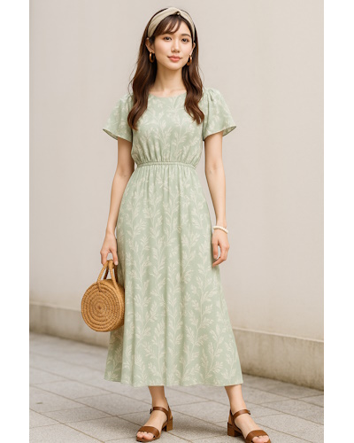 40代女性の夏ファッション・コーディネート