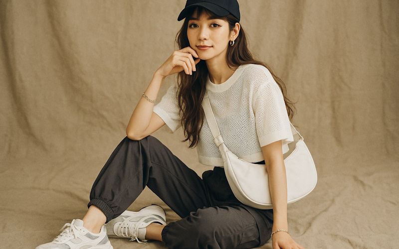 大人ギャルママのストリートカジュアルな30代前半夏の1週間コーディネートまとめ！