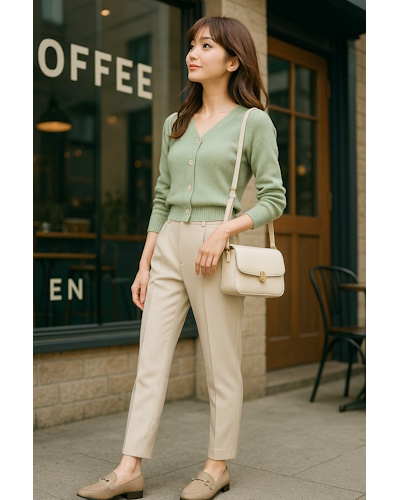 ラテカラーを使ったちょっぴり大人な夏の淡色コーディネートまとめ