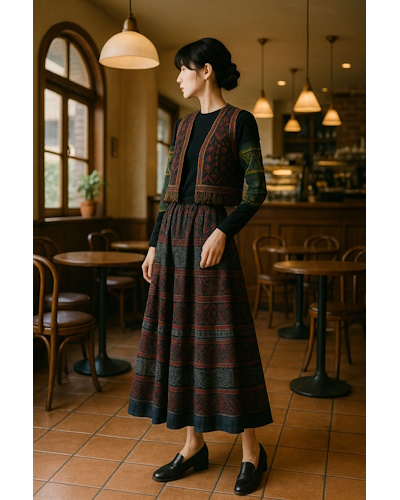 大人可愛く仕上がる夏のエスニックファッション・コーディネート10スタイル