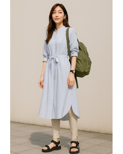 40代女性の夏ファッション・コーディネート