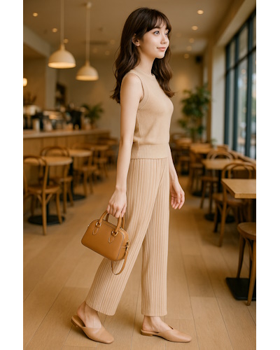 ラテカラーを使ったちょっぴり大人な夏の淡色コーディネートまとめ