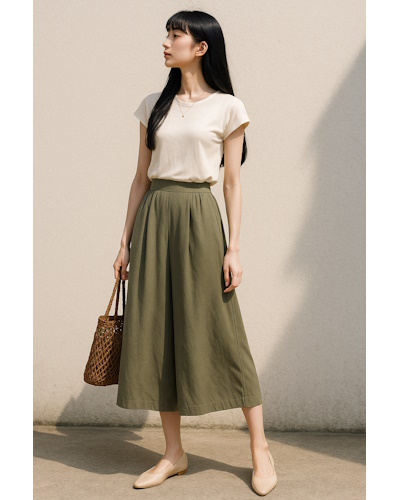 40代女性・夏のきれいめカジュアルのプチプラコーデ1週間スタイル