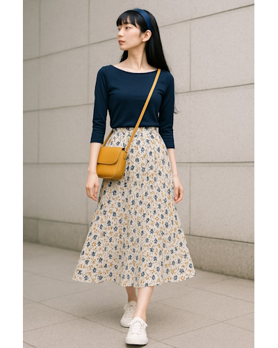 40代女性・夏のきれいめカジュアルのプチプラコーデ1週間スタイル