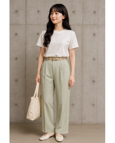 プチプラでもきちんと見え。40代の7月を彩る夏の高見え30日コーディネート