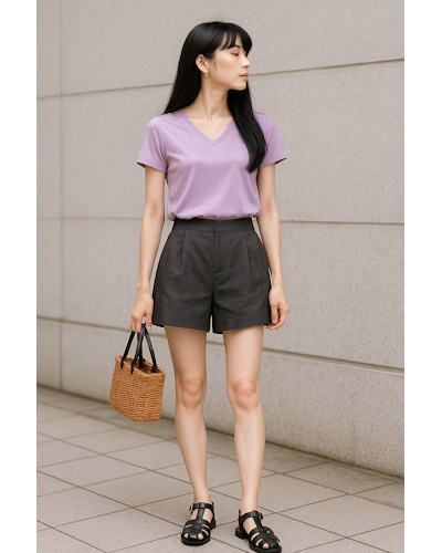 40代女性・夏のきれいめカジュアルのプチプラコーデ1週間スタイル