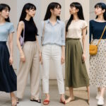 40代女性・夏のきれいめカジュアルのプチプラコーデ1週間スタイル