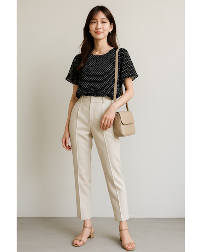 40代女性の夏ファッション・コーディネート