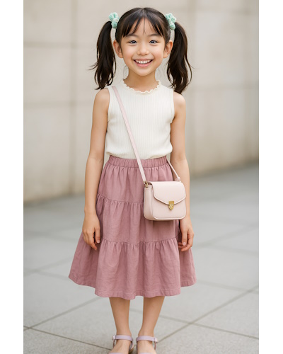 【2025年最新】小学生女子の夏ファッション・トレンドコーディネートスタイルまとめ