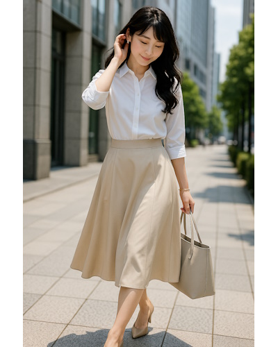 きれいめなのに堅くない大人のための夏のコンサバ服10コーデ