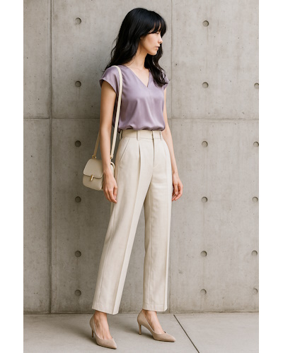 淡い色が似合う人・似合いにくい人の違いとは?似合わせのヒントと実践コーデ