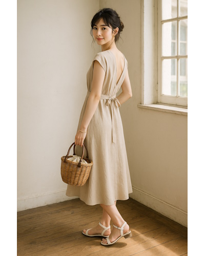 40代の夏を美しく彩る。大人フェミニンな旬のコーディネート10選