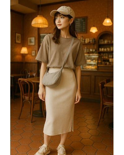 淡色女子の夏コーディネート・可愛くてヘルシーなカフェスタイル10選まとめ！