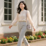 40代の夏を美しく彩る。大人フェミニンな旬のコーディネート10選