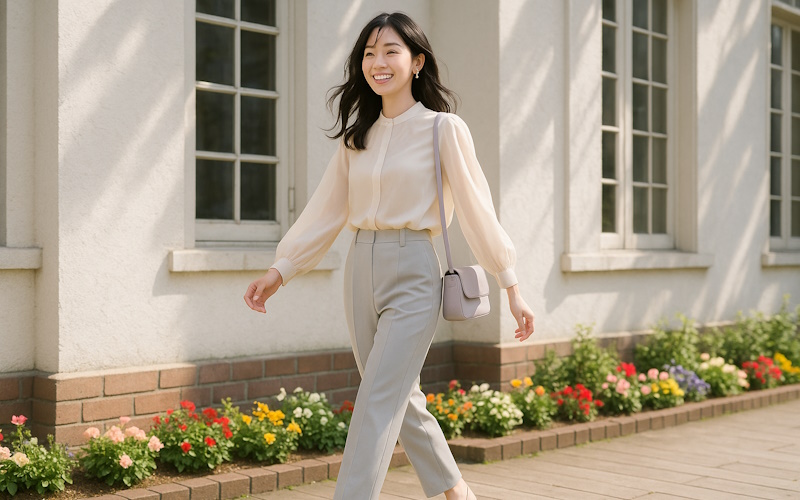 40代の夏を美しく彩る。大人フェミニンな旬のコーディネート10選