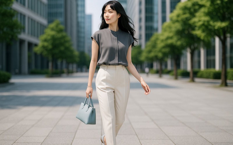 きれいめなのに堅くない大人のための夏のコンサバ服10コーデ