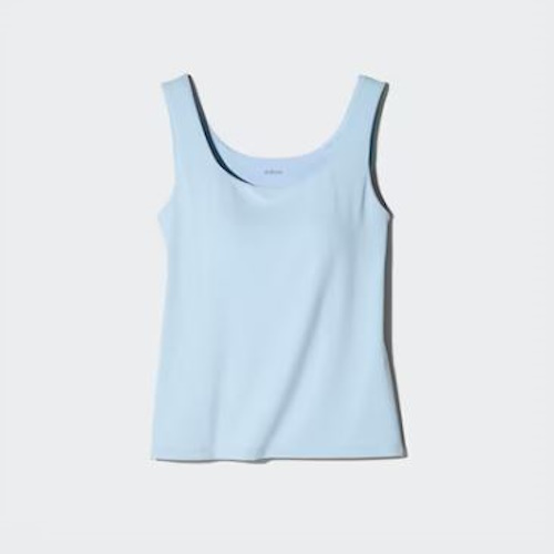 UNIQLOで売れている「エアリズムブラタンクトップ」を徹底解説！夏コーデ例を合わせて