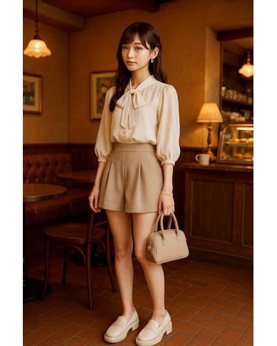 淡色女子の夏コーディネート・可愛くてヘルシーなカフェスタイル10選まとめ！