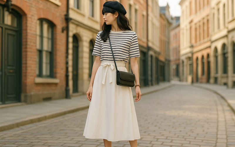 フレンチカジュアルで夏を軽やかに！大人女性のための上品カジュアル10コーデ