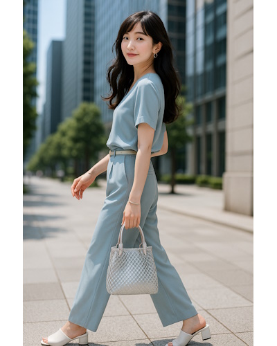 きれいめなのに堅くない大人のための夏のコンサバ服10コーデ