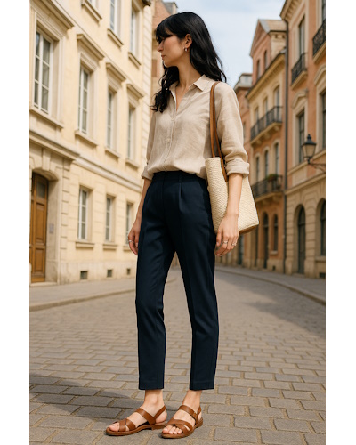 フレンチカジュアルで夏を軽やかに！大人女性のための上品カジュアル10コーデ