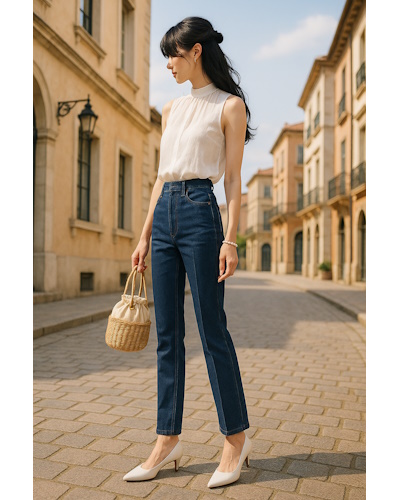 フレンチカジュアルで夏を軽やかに！大人女性のための上品カジュアル10コーデ