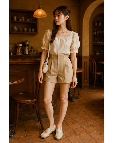 淡色女子の夏コーディネート・可愛くてヘルシーなカフェスタイル10選まとめ！