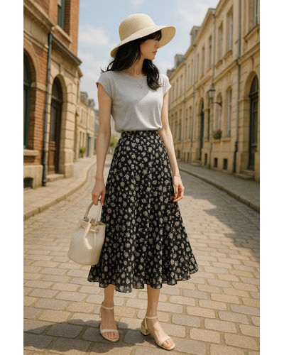 フレンチカジュアルで夏を軽やかに！大人女性のための上品カジュアル10コーデ