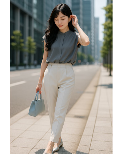 きれいめなのに堅くない大人のための夏のコンサバ服10コーデ