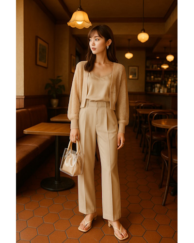 淡色女子の夏コーディネート・可愛くてヘルシーなカフェスタイル10選まとめ！