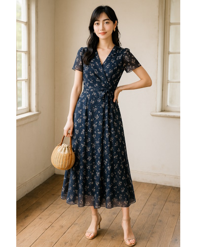 40代の夏を美しく彩る。大人フェミニンな旬のコーディネート10選