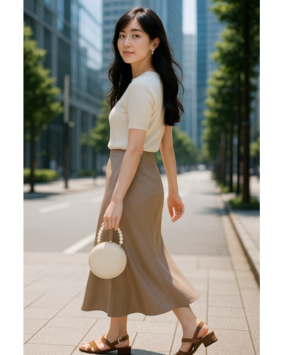 きれいめなのに堅くない大人のための夏のコンサバ服10コーデ