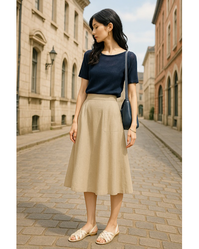 フレンチカジュアルで夏を軽やかに！大人女性のための上品カジュアル10コーデ