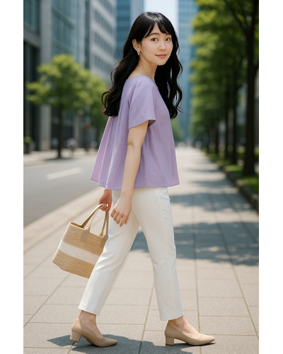 きれいめなのに堅くない大人のための夏のコンサバ服10コーデ