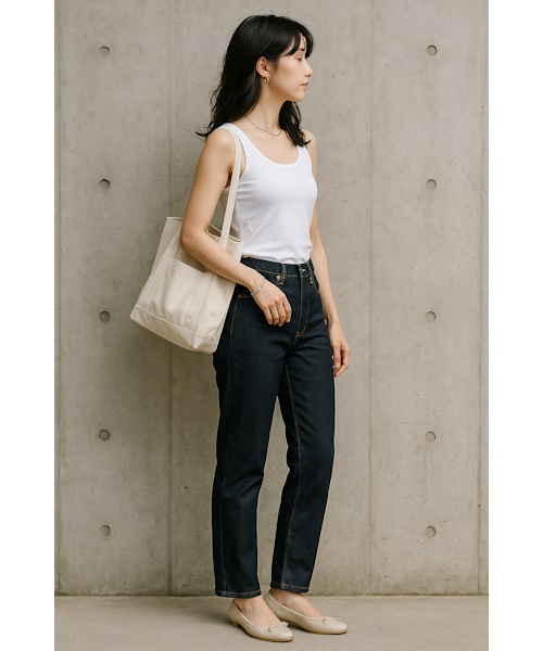 UNIQLOで売れている「エアリズムブラタンクトップ」を徹底解説！夏コーデ例を合わせて