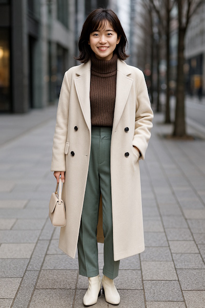 小柄・低身長の大人の女性の冬の大人可愛いファッションコーデ術まとめ