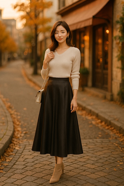 30代40代の冬の体型カバー!テク×引き算で着ぶくれと重さを回避するコーデ術