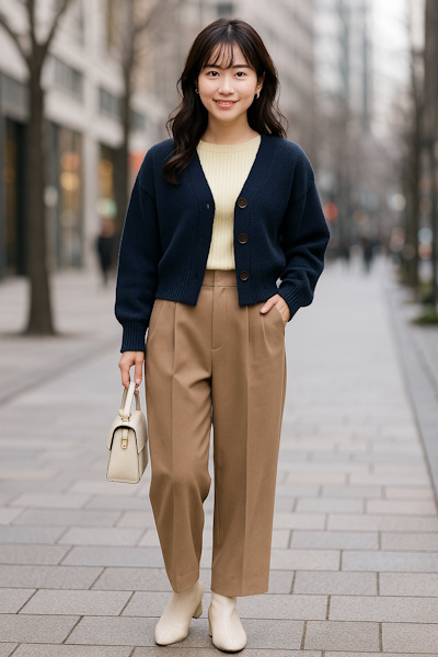 小柄・低身長の大人の女性の冬の大人可愛いファッションコーデ術まとめ