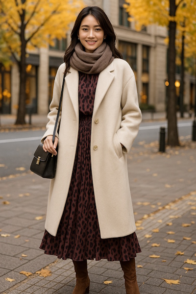 30代40代の冬の体型カバー!テク×引き算で着ぶくれと重さを回避するコーデ術