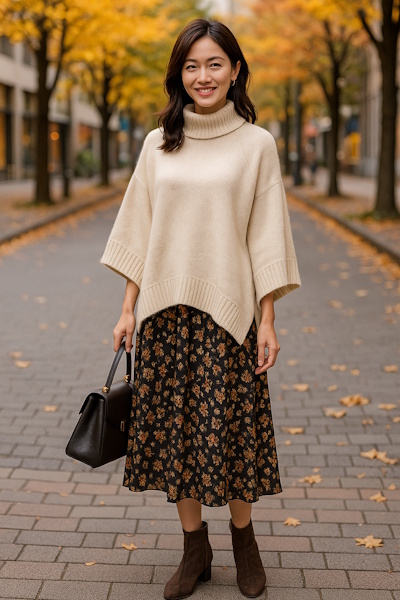 30代40代の冬の体型カバー！テク×引き算で着ぶくれと重さを回避するコーデ術