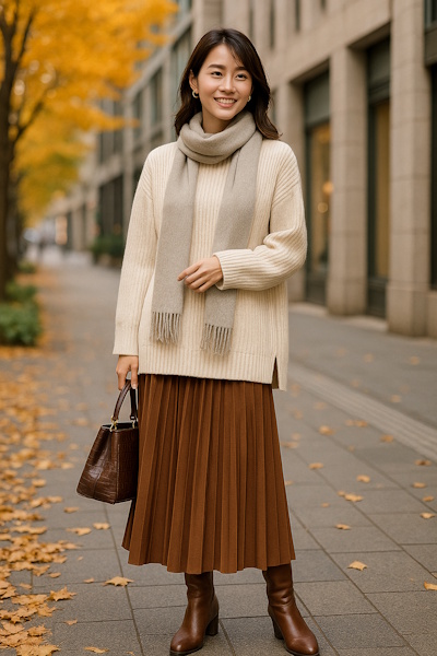 30代40代の冬の体型カバー!テク×引き算で着ぶくれと重さを回避するコーデ術