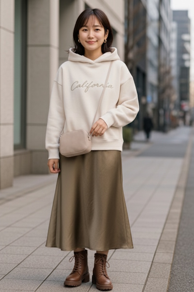 小柄・低身長の大人の女性の冬の大人可愛いファッションコーデ術まとめ