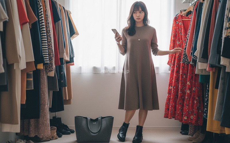 40代女性の秋冬ワンピースコーデで失敗しやすい理由と整え方