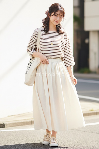 10代20代に似合う♡可愛いナチュラル服の着こなし方