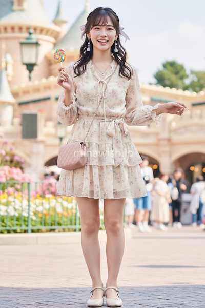 NG例：甘めデザインや丈感で年齢とのズレが出る