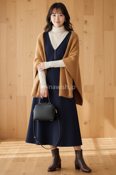 40代の秋冬ワンピースコーデは「正解探し」より「違和感を減らす」